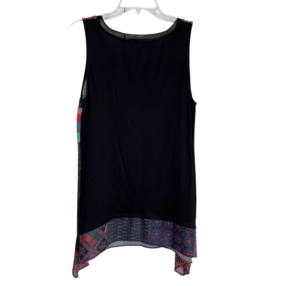 Desigual Boho Geometric‎ Tunic Tank Top Medium - Picture 2 of 9